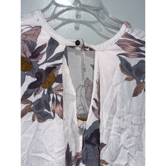 Free People Women's‎ Floral Boho Blouse Top, XS - Picture 3 of 9